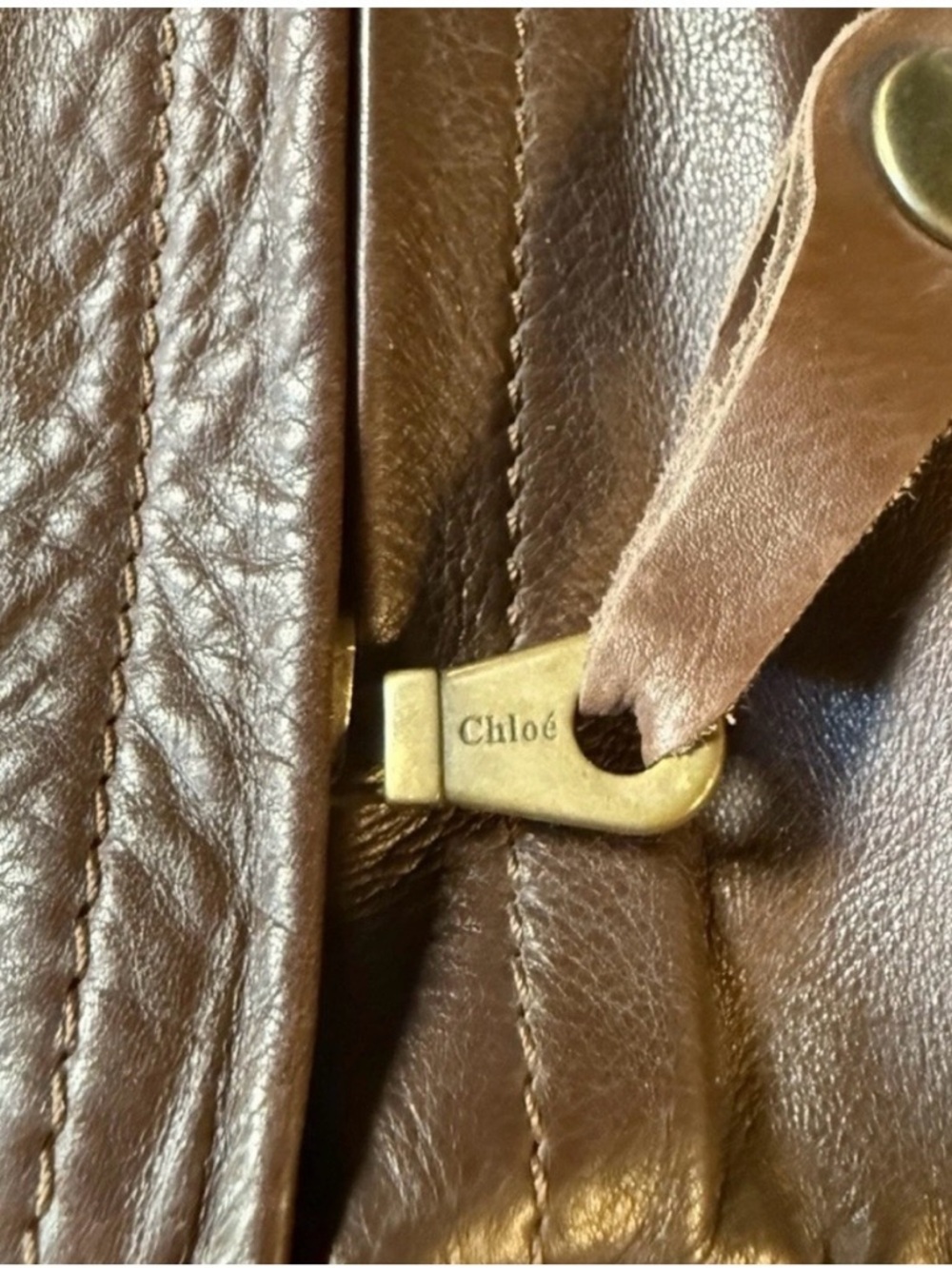 Chloe Python Handbag - Picture 8 of 10